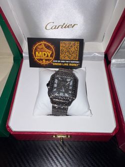 Black Moissanite Cartier