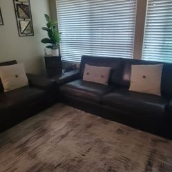  IKEA Leather sofas