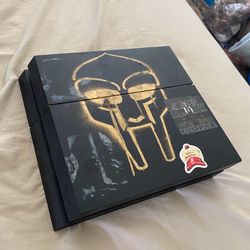 PlayStation 4 with scuff paddle controller