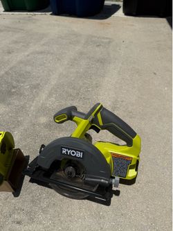Ryobi 5 1/2 inch circular saw and 18 volt multi tool new