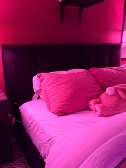 Queen Bed Frame with Headboard