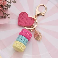 New Macaroon Keychain
