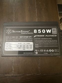 SilverStone Strider Platinum 850W PSU