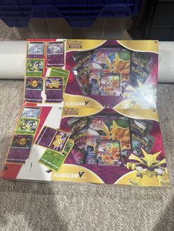 Pokémon Alakazam V Box w/Promos NEW Sealed SELL/TRADE