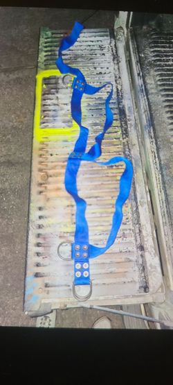 BLUE WAIST SAFETY HARNESS  (NEW).
