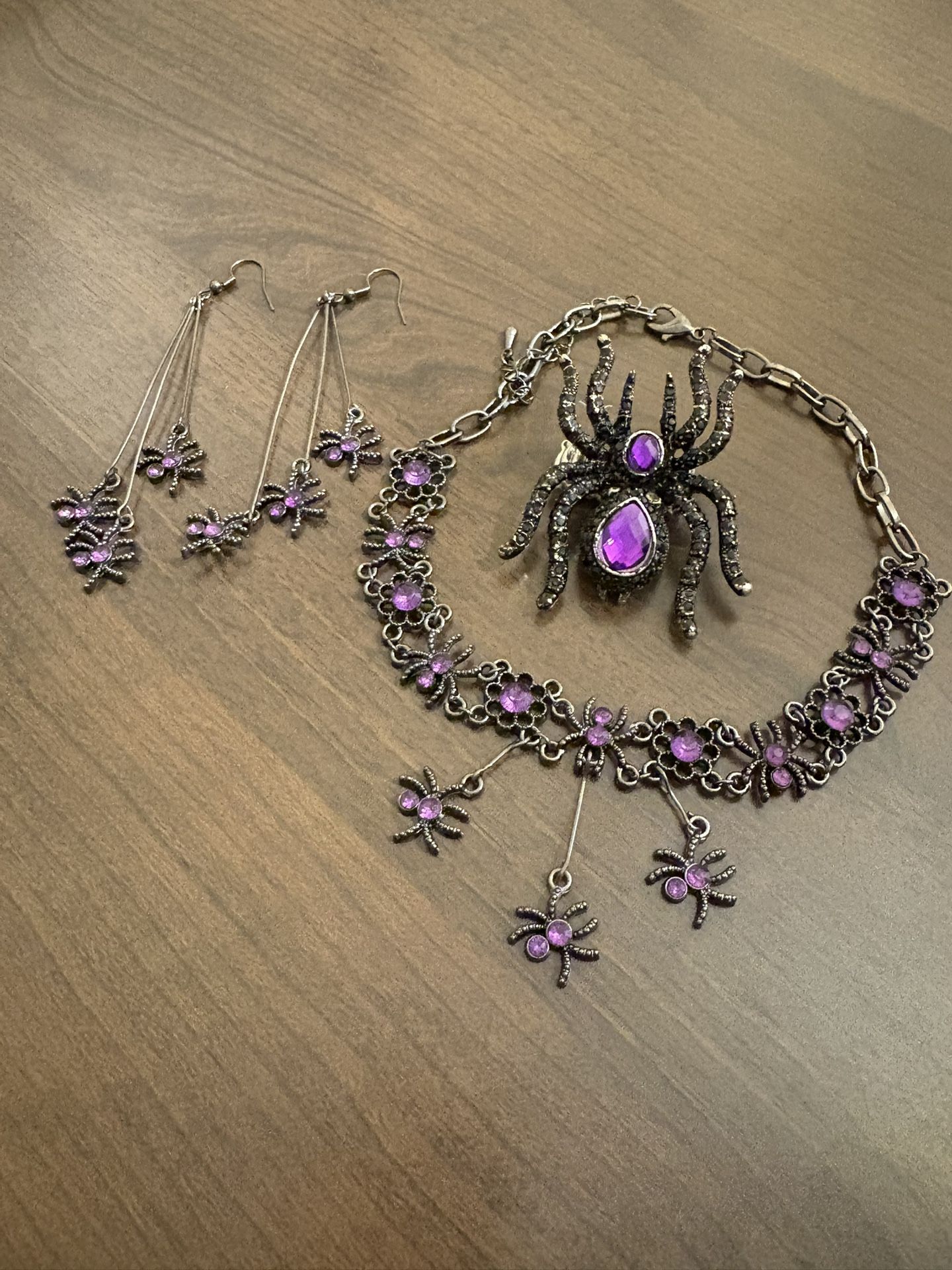 Spider Purple And Black Halloween