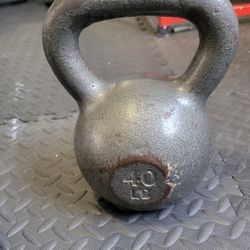 kettlebell 40 LB