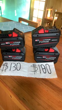 Milwaukee batteries