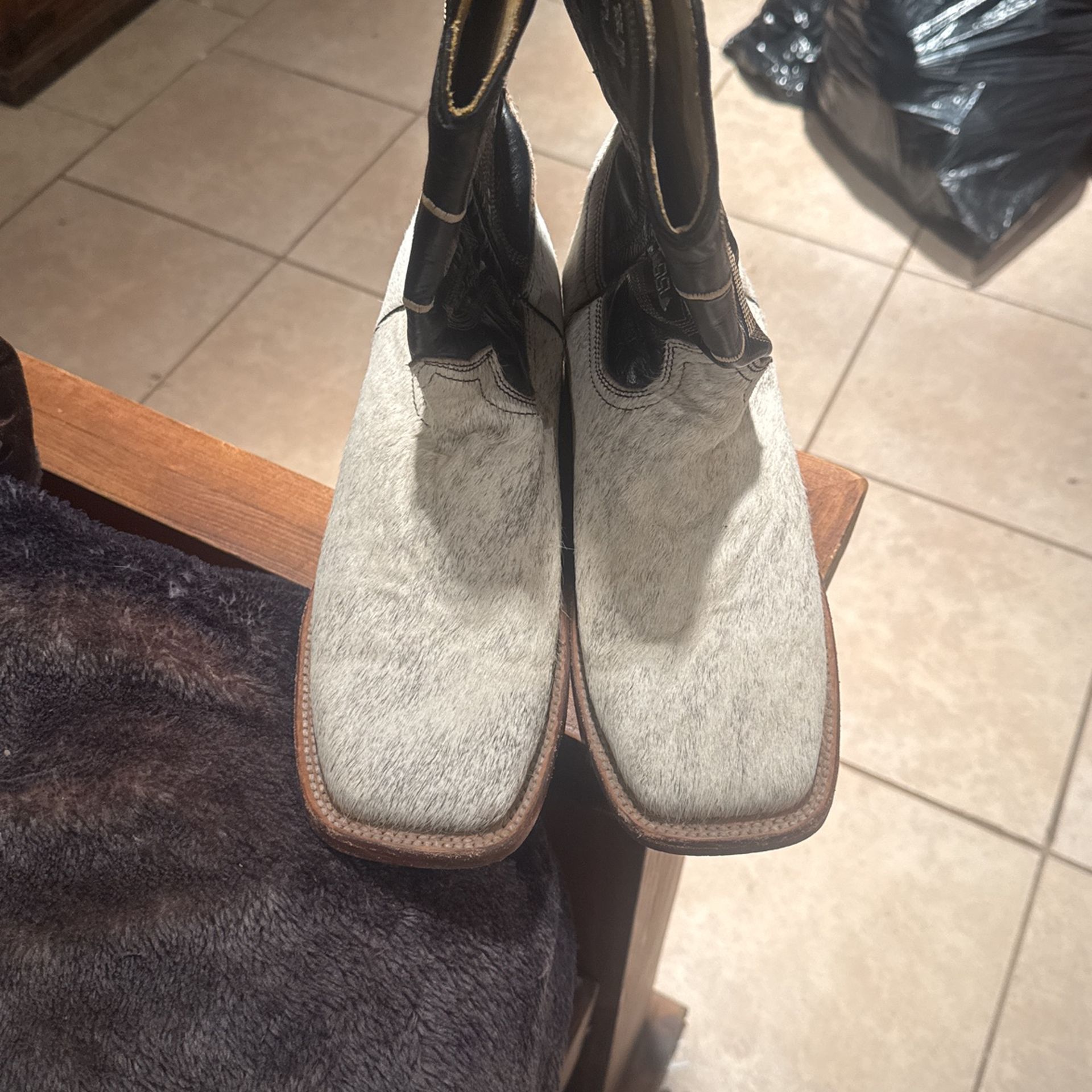 Cow Hide Boots