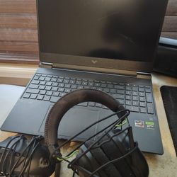 Victus Gaming Laptop 32GB, RTX 2050, Ryzen 5 + Mouse and Headphones 