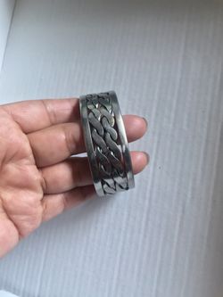 Silver color bracelet