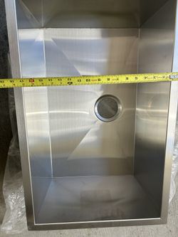 Under Mount Single Bolt, Stainless Steel Kitchen Sink
