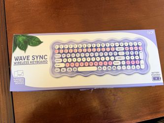 Wave sync wireless key board