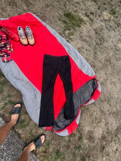 Black Flare Leg Jeans