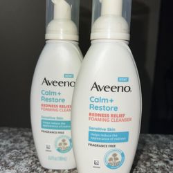 Aveeno Redness Relief Cleanser Set
