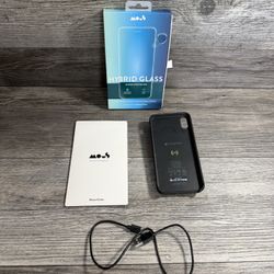 iPhone XS Max Accessories - Mophie Juice Pack Case - Mous Screen Protector’s 