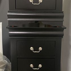 Black Nightstand Fnal Mardown Clearout - $150 Per Nightstand 
