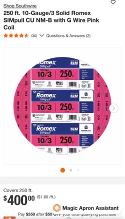 10/3 romex