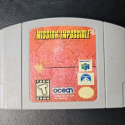 Mission Impossible (Nintendo 64, 1998) N64 Cartridge Authentic