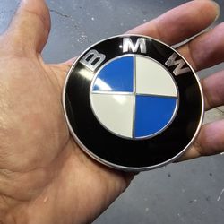 Original BMW Hood Emblem Badge