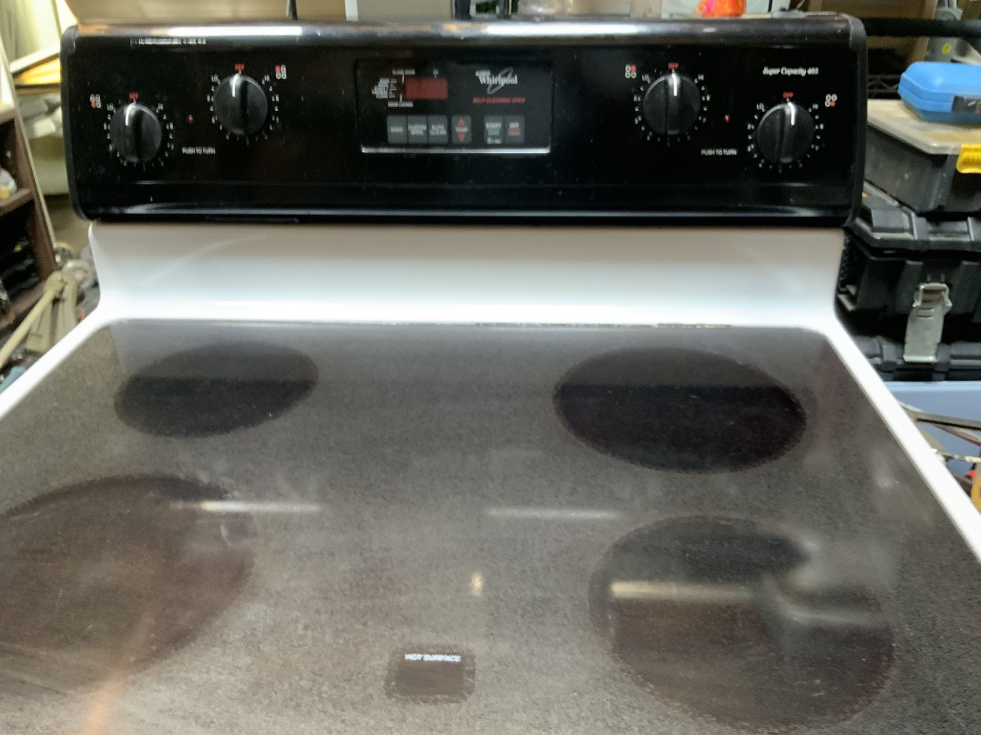 Whirlpool Super Capacity 465 Self Cleaning Oven