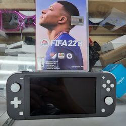 Nintendo Switch Lite With Fifa 22
