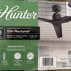 Hunter Indoor/outdoor Ceiling Fan With Remote 