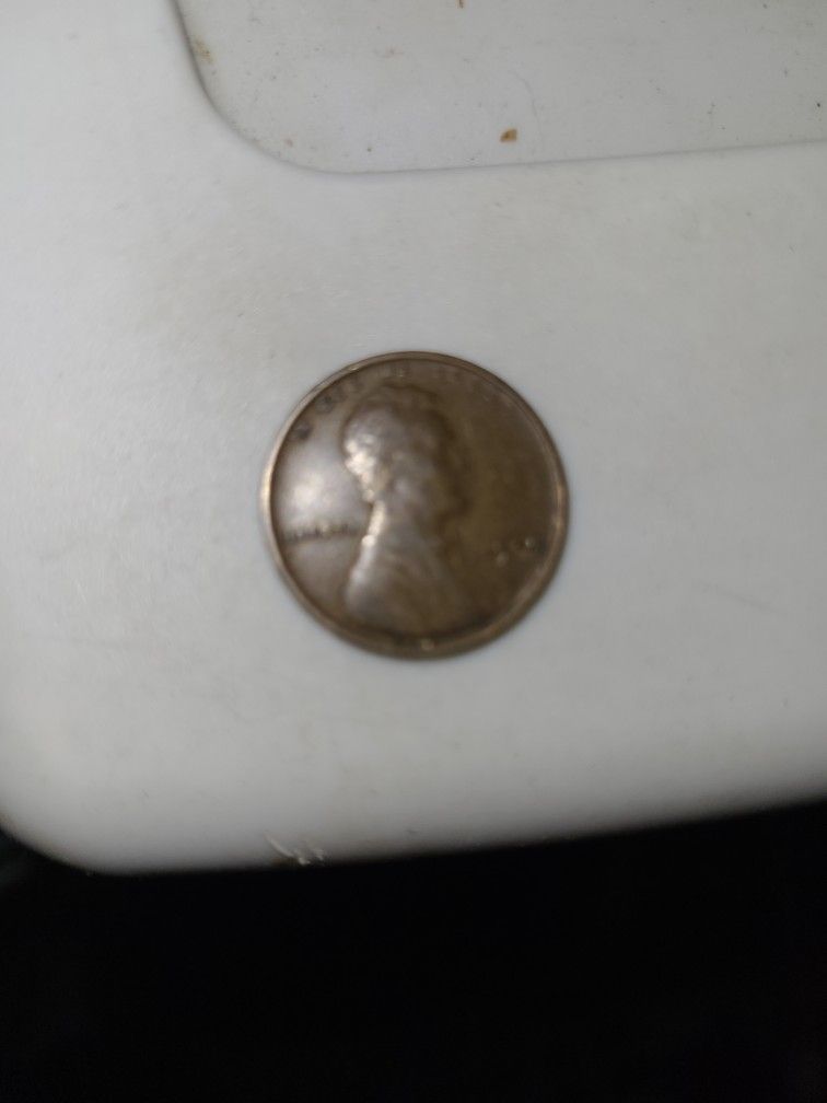 1909 V.d.b. wheat back penny