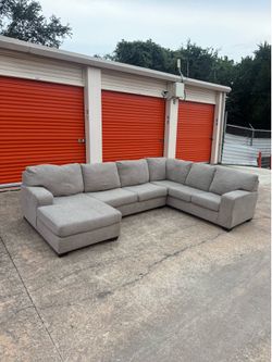 Beige Sectional Couch