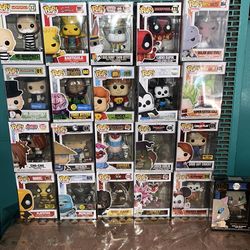 Funko pops 10 to 15