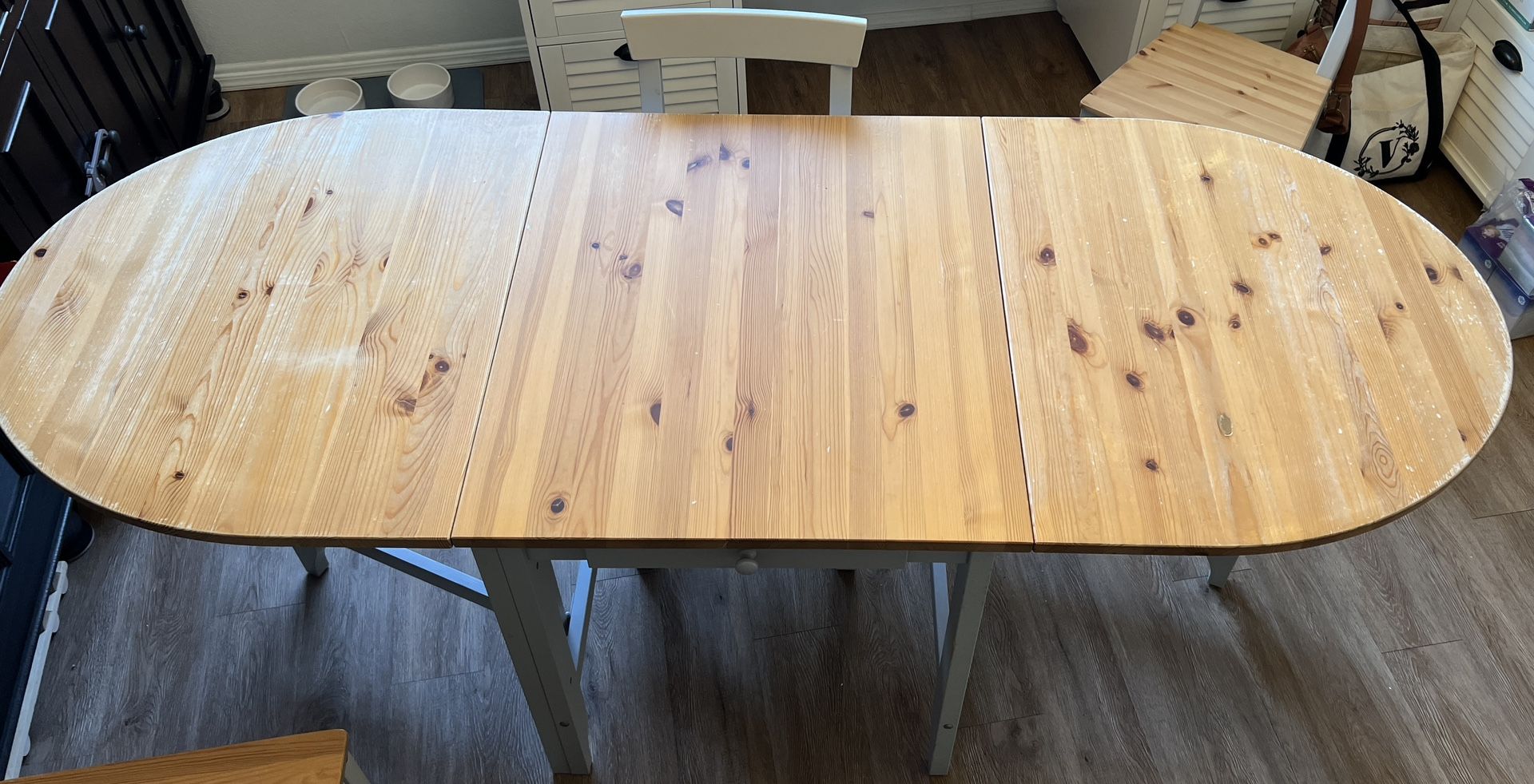 IKEA Gambley Kitchen Table And 3x Chairs