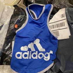 Adidog. Blue Jersey - fits like a MEDIUM -NEW