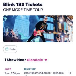 Blink 182 Tickets 
