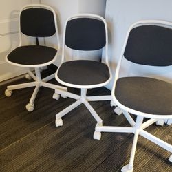 3 Ikea Kids Desk Chairs 