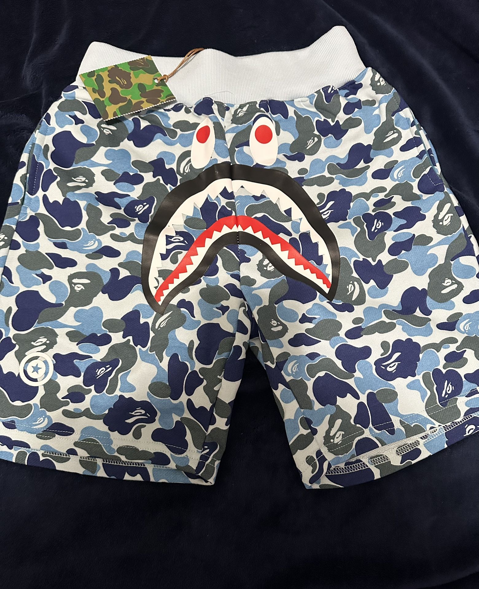 Bape Shorts Blue