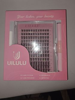 UILULU Lash Cluster Kit with Bond & Seal