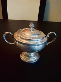 Silver bracelet, cups, medal