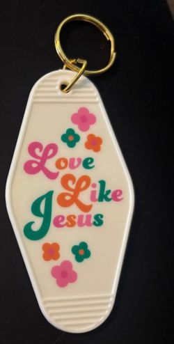 Jesus keychain