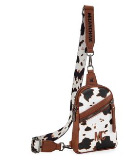 Cow Print Crossbody Bag