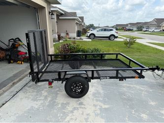 New 5x8 carry-on utility trailer