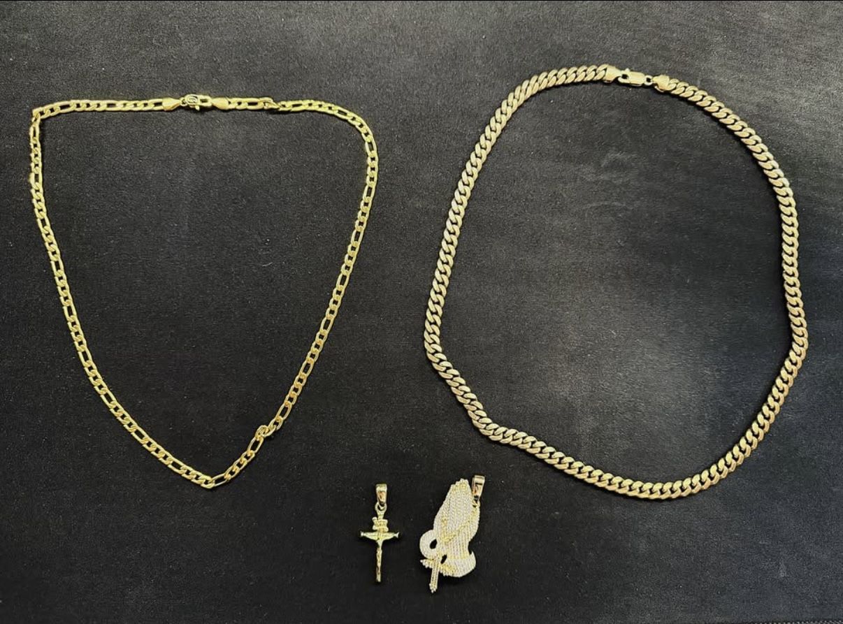 14k Gold Plated Chains&Pendants