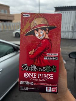 Japanese OP-13 booster box