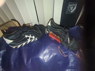Off White Low Vulcanized Sneakers