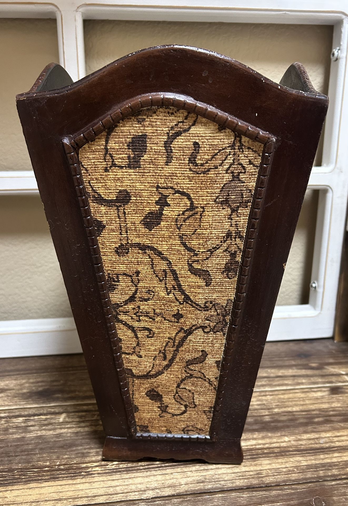 Vintage Wooden Holder For Various Uses