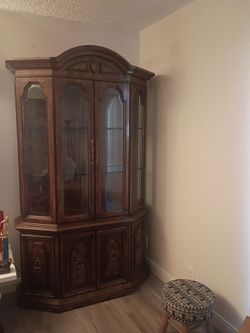 Solid wood Bar cabinet