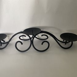 Iron Candle Holder