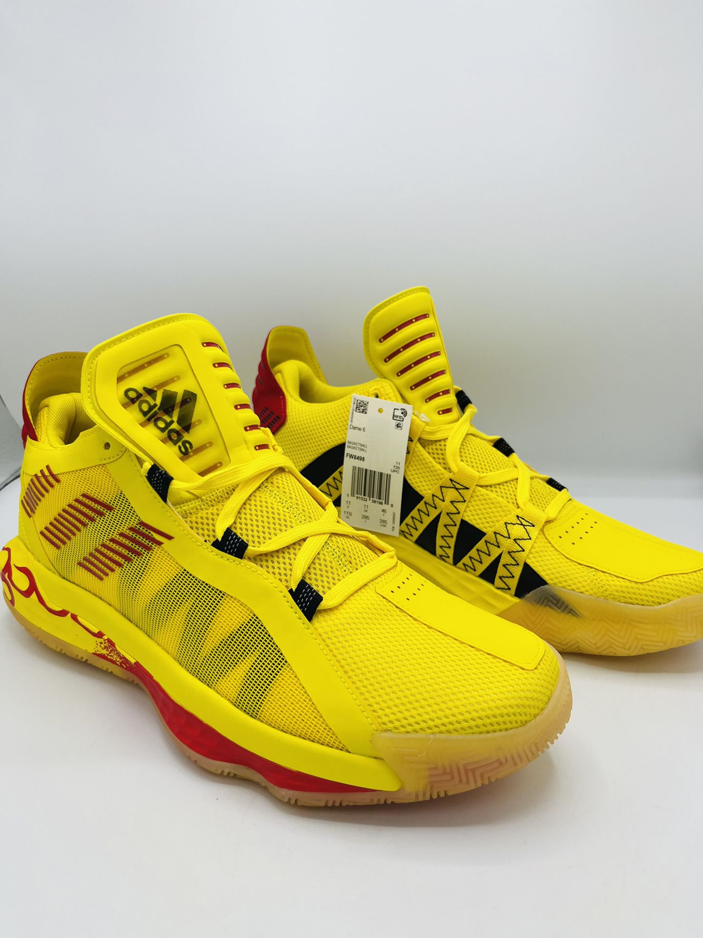 Adidas Dame 6 Hot Rod Basketball FW8498 Shoes size 11.5 for Sale in Bakersfield, CA OfferUp