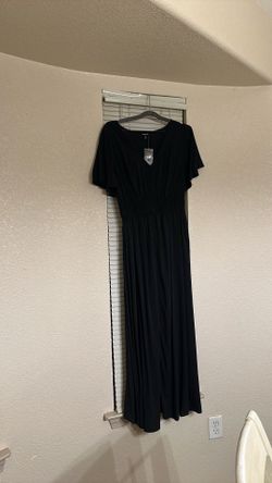 New torrid black maxi dress size 0