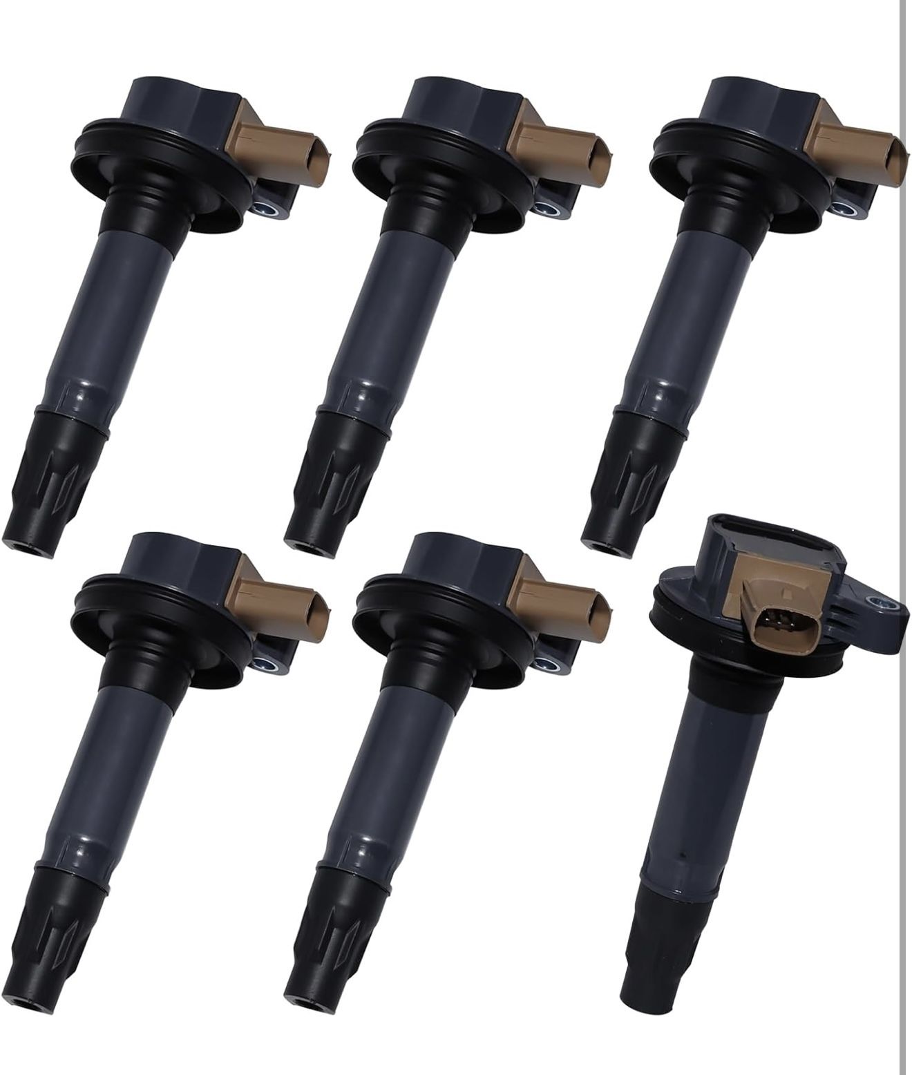 Ignition Coils - 6 Packs UF646 Compatible with Ford & Lincoln 3.5L Turbo 2011-2020