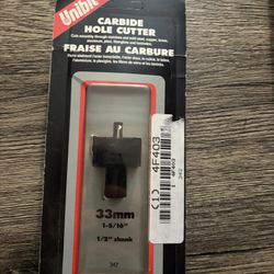 Carbide Hole Cutter33mm